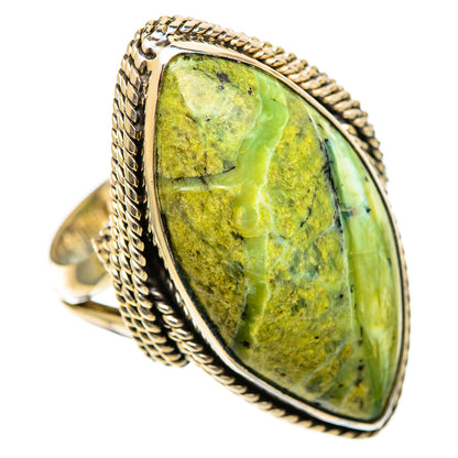 Rainforest Jasper Rings handcrafted by Ana Silver Co - RING109686 - Photo 2