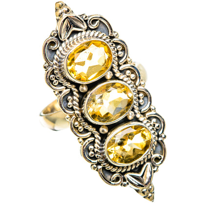 Citrine Rings handcrafted by Ana Silver Co - RING109694 - Photo 2