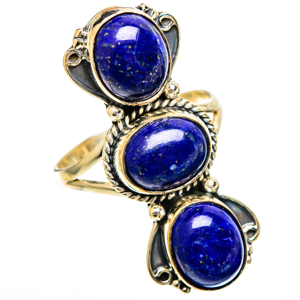 Lapis Lazuli Rings handcrafted by Ana Silver Co - RING109718 - Photo 2