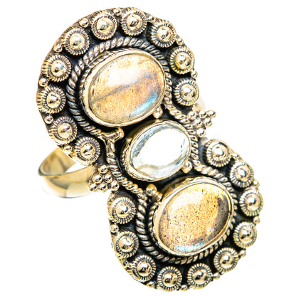 Labradorite Rings handcrafted by Ana Silver Co - RING109723 - Photo 2