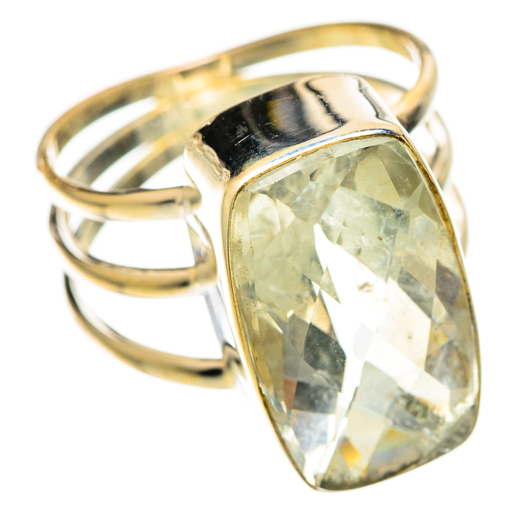 White Quartz Rings handcrafted by Ana Silver Co - RING109727 - Photo 2