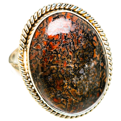 Dinosaur Bone Rings handcrafted by Ana Silver Co - RING109731 - Photo 2
