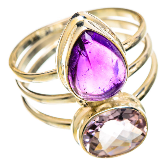 Amethyst Rings handcrafted by Ana Silver Co - RING109741 - Photo 2