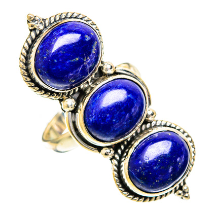 Lapis Lazuli Rings handcrafted by Ana Silver Co - RING109755 - Photo 2