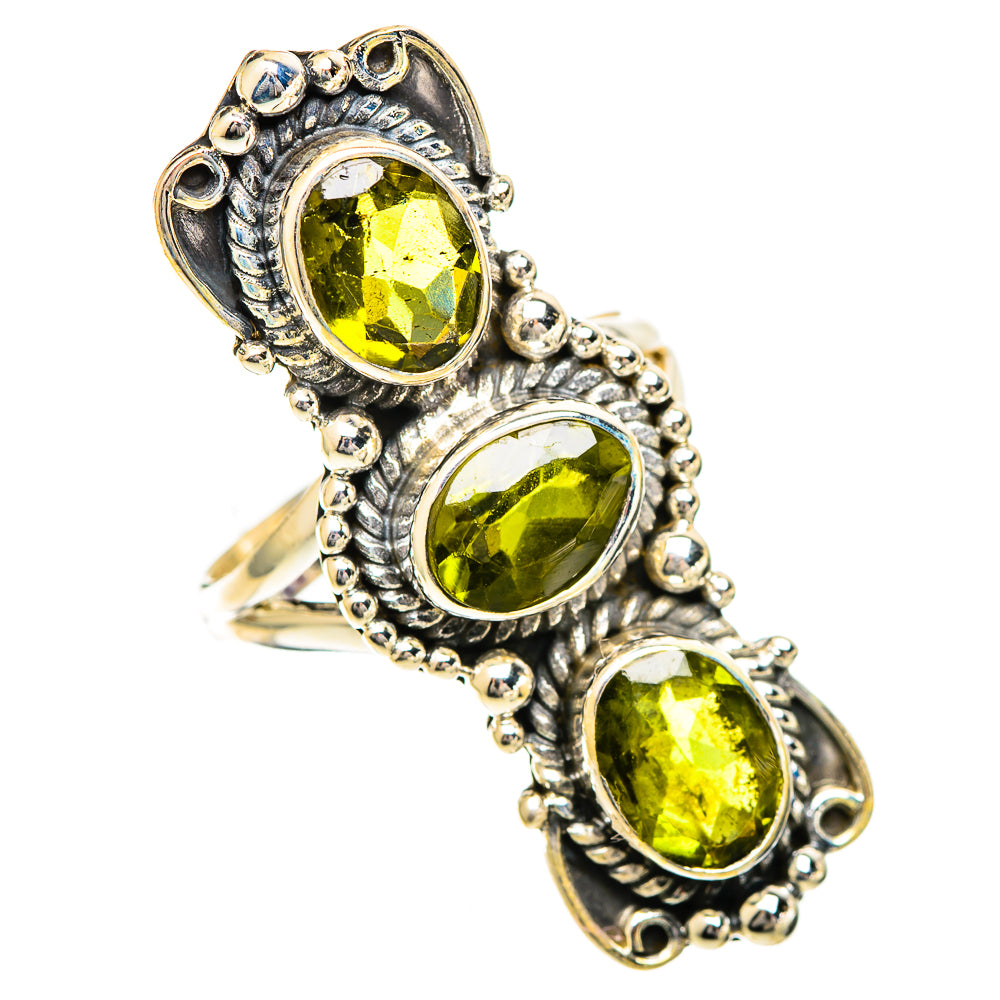 Peridot Rings handcrafted by Ana Silver Co - RING109760 - Photo 2