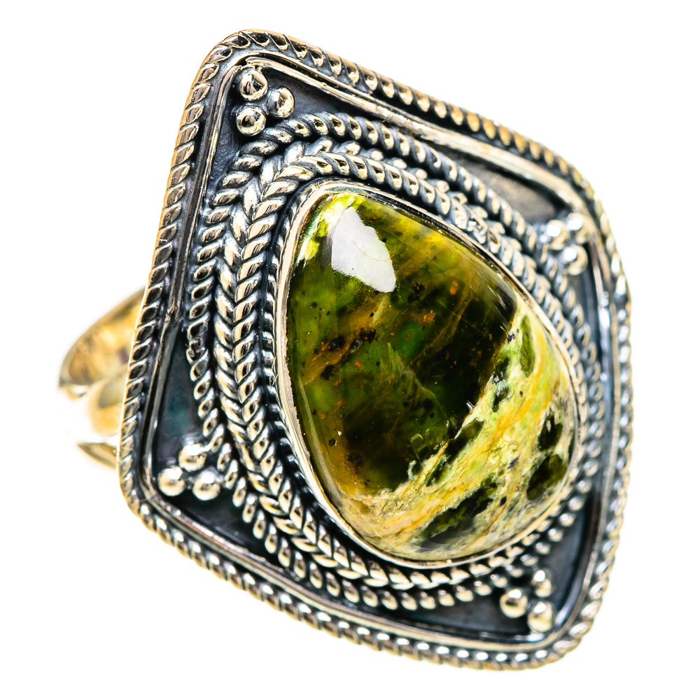 Rainforest Opal Rings handcrafted by Ana Silver Co - RING109763 - Photo 2