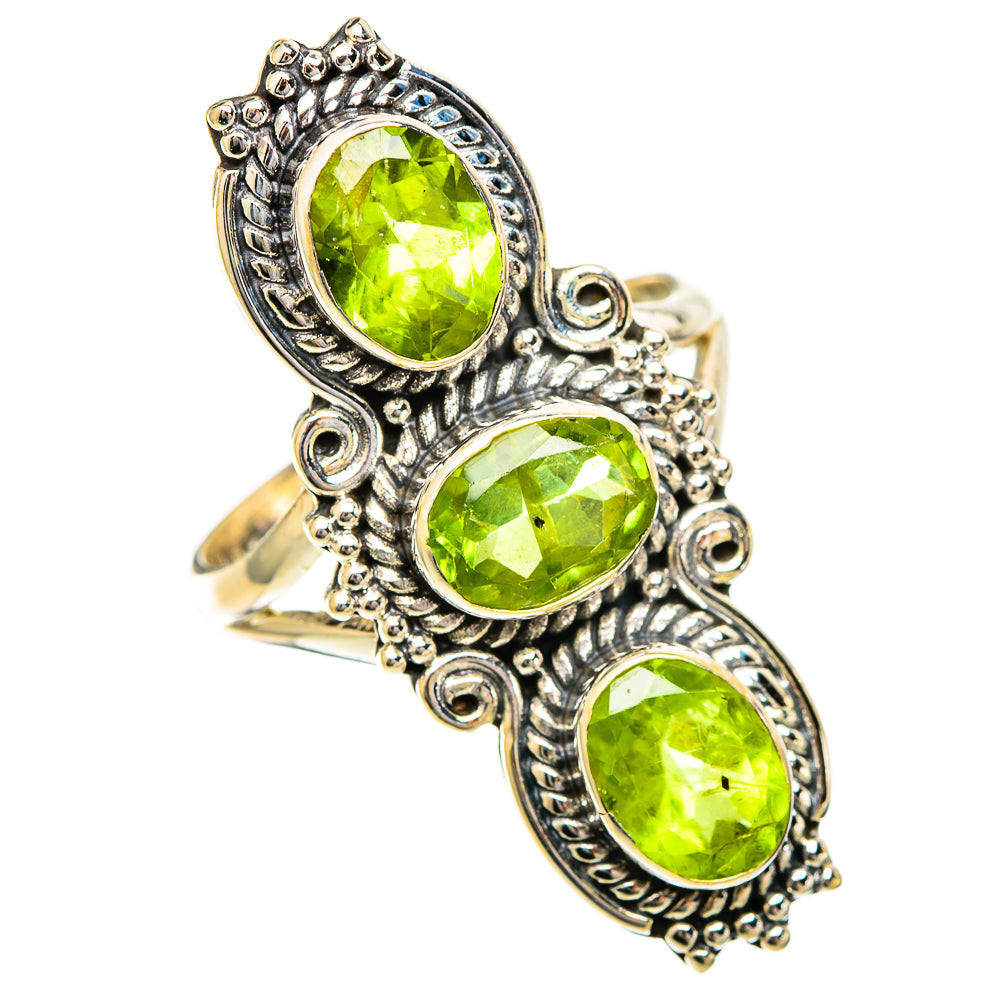 Peridot Rings handcrafted by Ana Silver Co - RING109764 - Photo 2