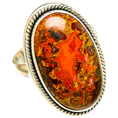 Moroccan Agate Rings handcrafted by Ana Silver Co - RING109769 - Photo 2