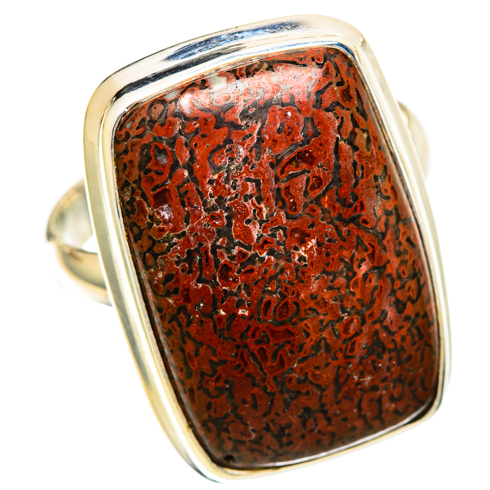 Dinosaur Bone Rings handcrafted by Ana Silver Co - RING109771 - Photo 2