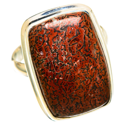 Dinosaur Bone Rings handcrafted by Ana Silver Co - RING109771 - Photo 2