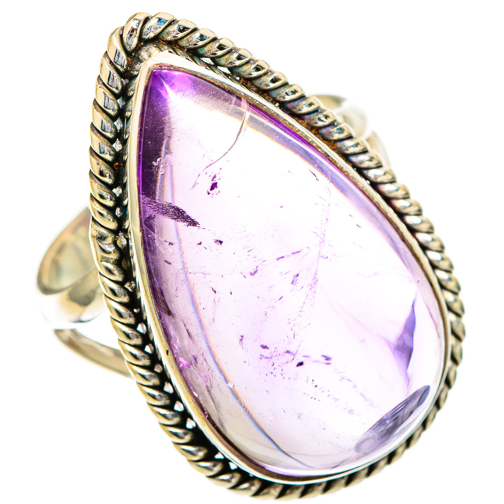 Amethyst Rings handcrafted by Ana Silver Co - RING109779 - Photo 2