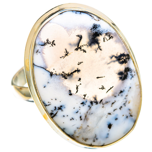 Dendritic Opal Rings handcrafted by Ana Silver Co - RING109789 - Photo 2