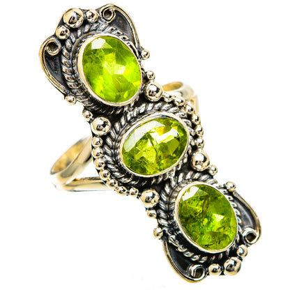 Peridot Rings handcrafted by Ana Silver Co - RING109805 - Photo 2