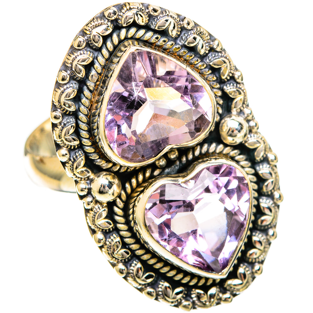 Amethyst Rings handcrafted by Ana Silver Co - RING109820 - Photo 2