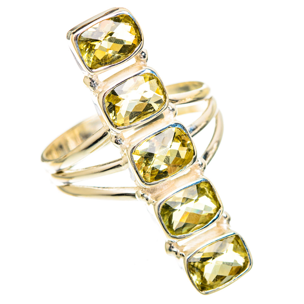 Citrine Rings handcrafted by Ana Silver Co - RING109829 - Photo 2