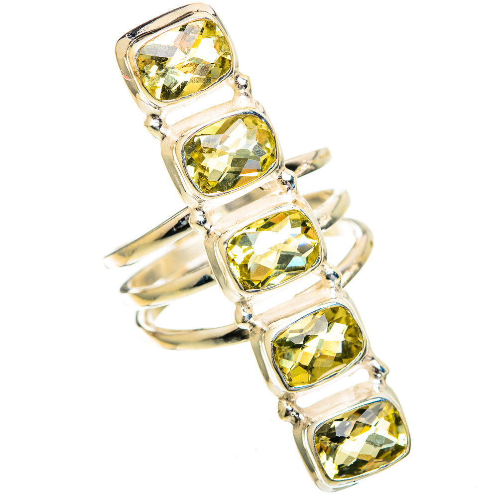 Citrine Rings handcrafted by Ana Silver Co - RING109830 - Photo 2