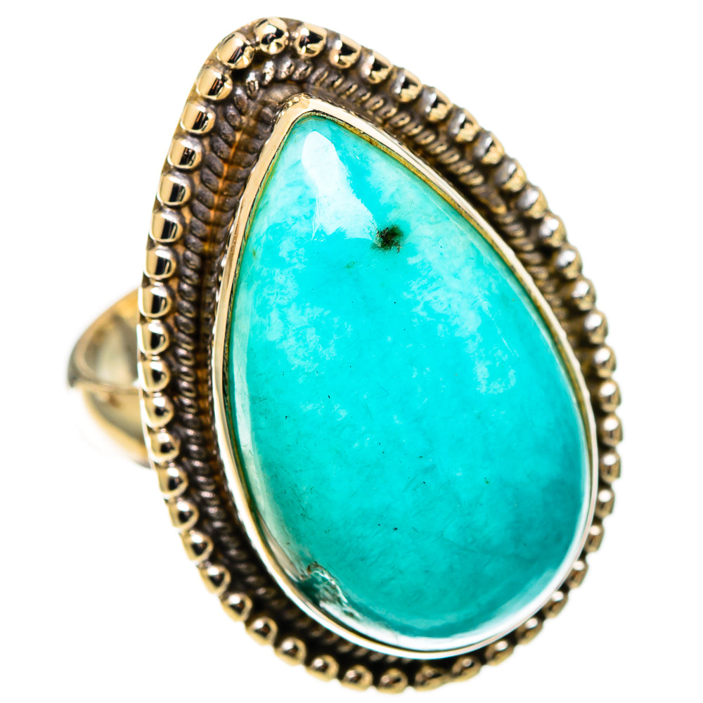 Amazonite Rings handcrafted by Ana Silver Co - RING109845 - Photo 2