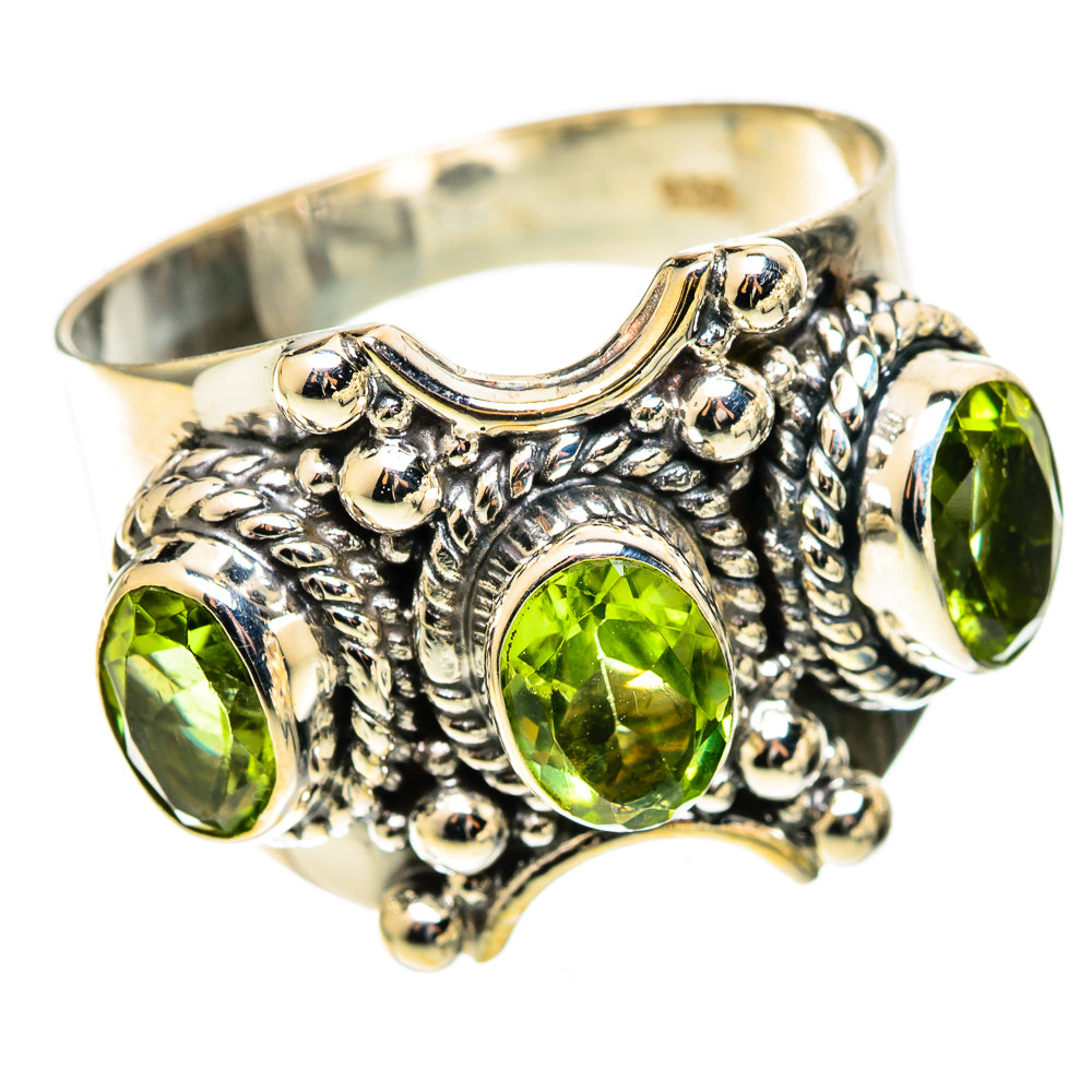 Peridot Rings handcrafted by Ana Silver Co - RING109847 - Photo 2