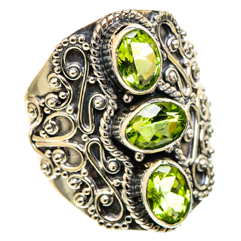 Peridot Rings handcrafted by Ana Silver Co - RING109848 - Photo 2