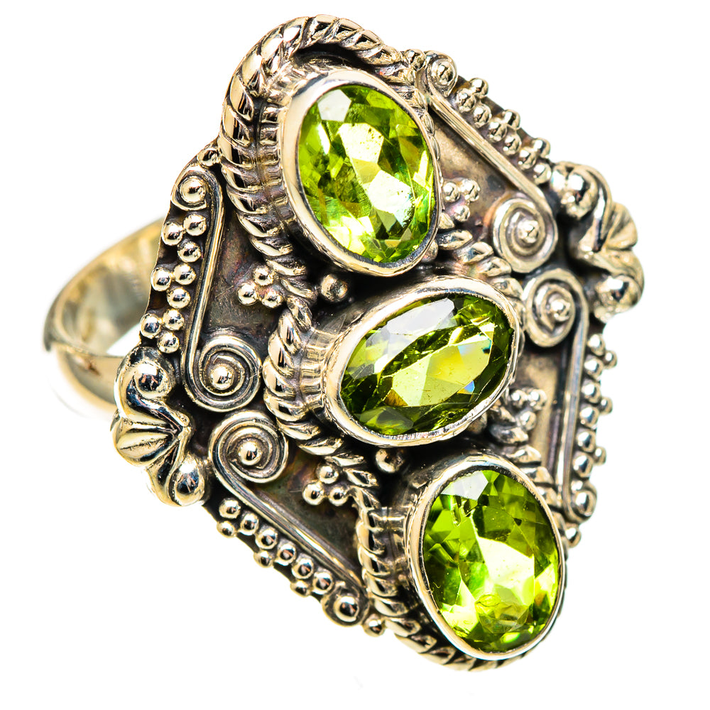 Peridot Rings handcrafted by Ana Silver Co - RING109850 - Photo 2