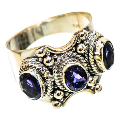 Violet Spinel Rings handcrafted by Ana Silver Co - RING109860 - Photo 2