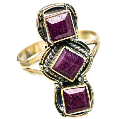 Ruby Rings handcrafted by Ana Silver Co - RING109884 - Photo 2