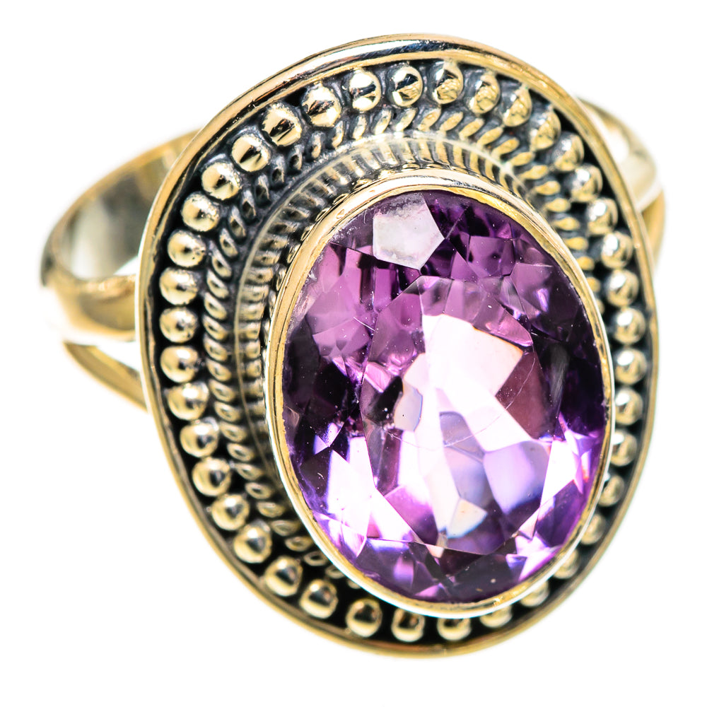 Amethyst Rings handcrafted by Ana Silver Co - RING109888 - Photo 2
