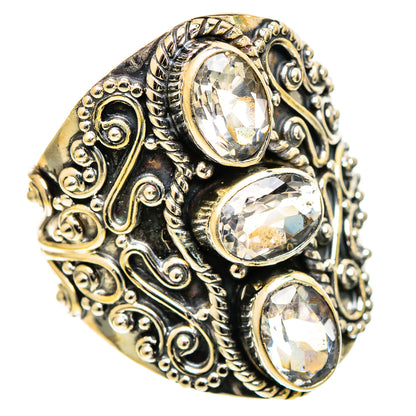 White Quartz Rings handcrafted by Ana Silver Co - RING109896 - Photo 2