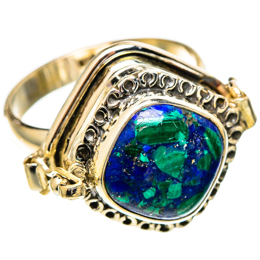 Azurite Rings handcrafted by Ana Silver Co - RING109899 - Photo 2