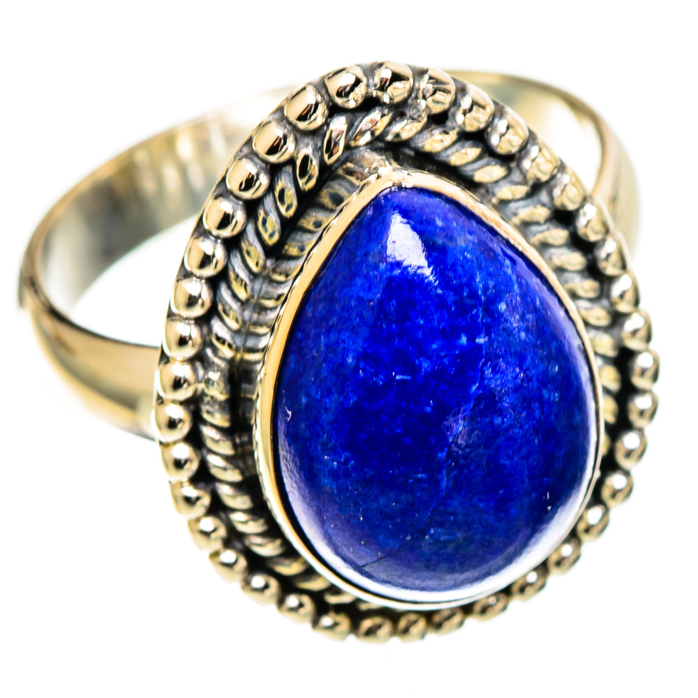 Lapis Lazuli Rings handcrafted by Ana Silver Co - RING109901 - Photo 2