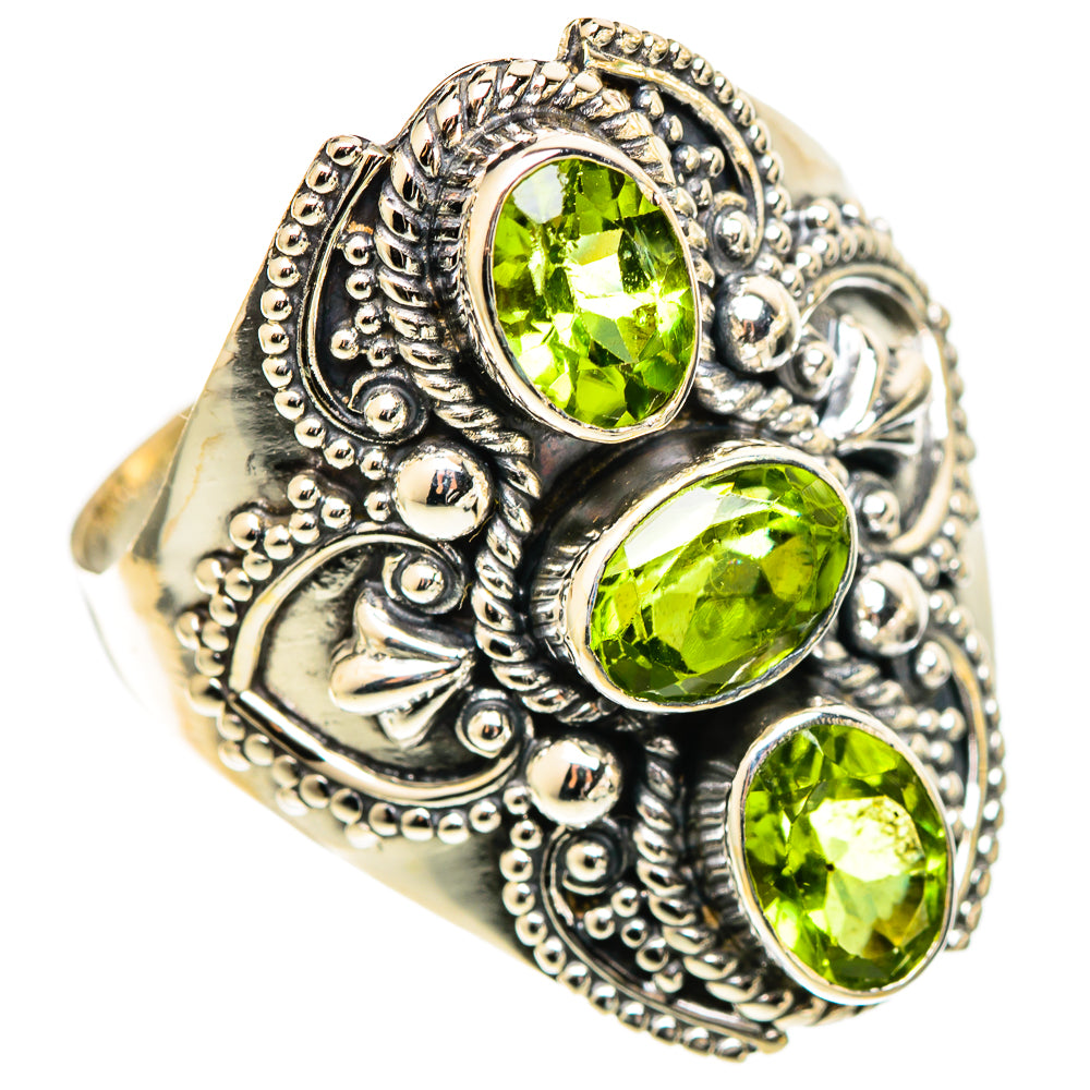 Peridot Rings handcrafted by Ana Silver Co - RING109905 - Photo 2