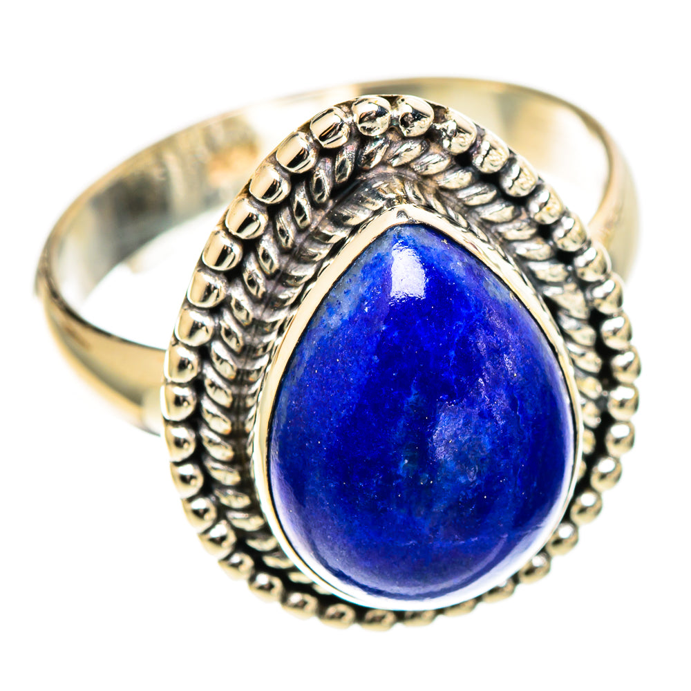 Lapis Lazuli Rings handcrafted by Ana Silver Co - RING109930 - Photo 2