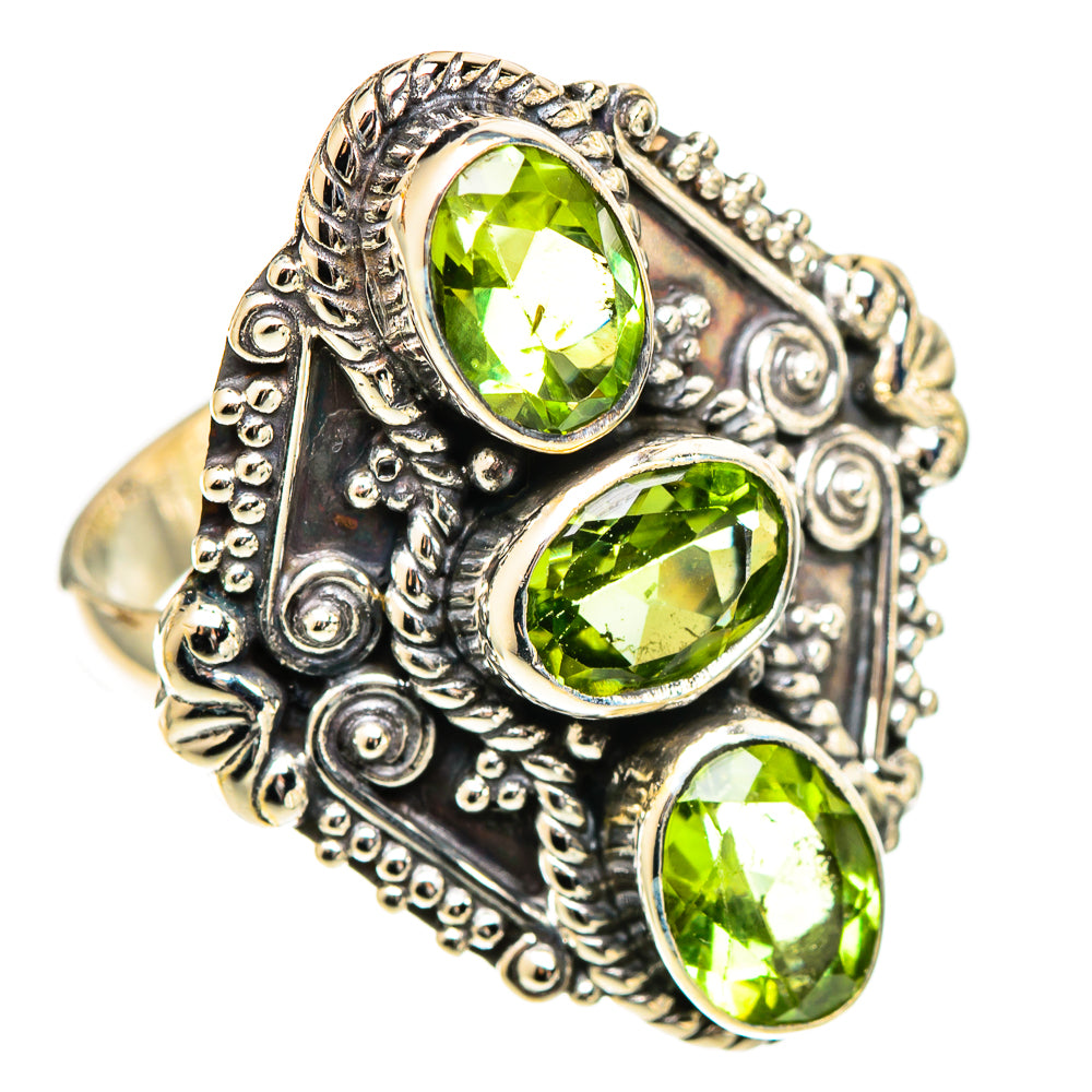 Peridot Rings handcrafted by Ana Silver Co - RING109934 - Photo 2