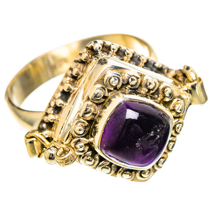 Amethyst Rings handcrafted by Ana Silver Co - RING109943 - Photo 2
