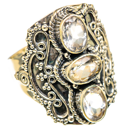 White Quartz Rings handcrafted by Ana Silver Co - RING109953 - Photo 2