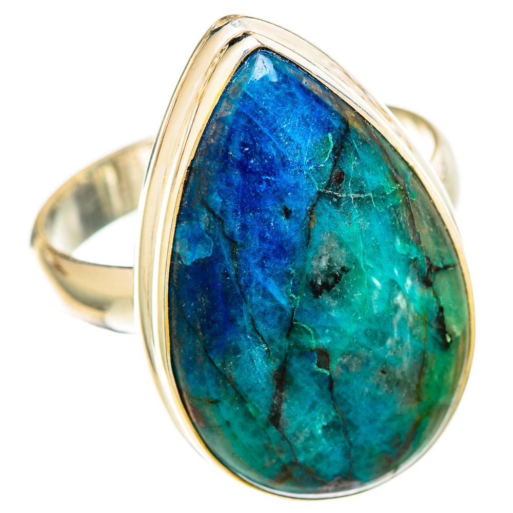 Azurite Rings handcrafted by Ana Silver Co - RING109956 - Photo 2