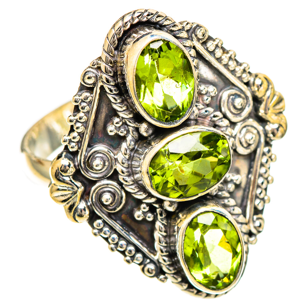 Peridot Rings handcrafted by Ana Silver Co - RING109962 - Photo 2