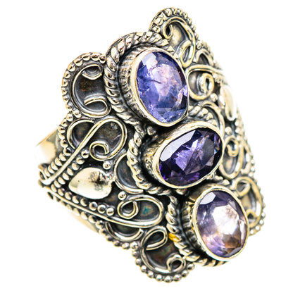 Violet Spinel Rings handcrafted by Ana Silver Co - RING109967 - Photo 2