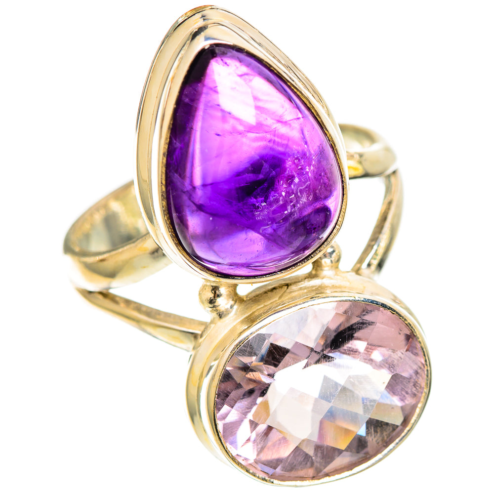 Amethyst Rings handcrafted by Ana Silver Co - RING109971 - Photo 2