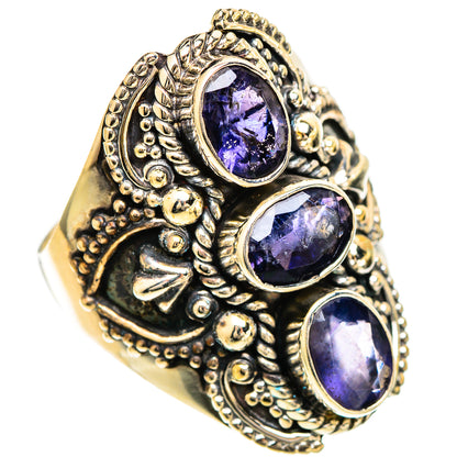 Violet Spinel Rings handcrafted by Ana Silver Co - RING109996 - Photo 2