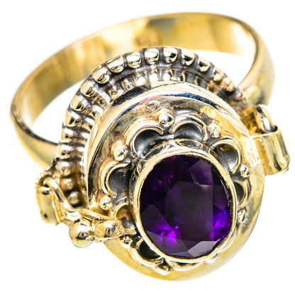 Amethyst Rings handcrafted by Ana Silver Co - RING109997 - Photo 2