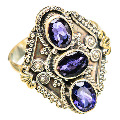 Violet Spinel Rings handcrafted by Ana Silver Co - RING109999 - Photo 2