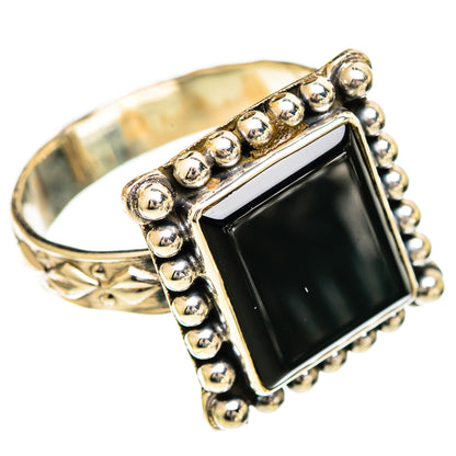 Black Onyx Rings handcrafted by Ana Silver Co - RING110000 - Photo 2