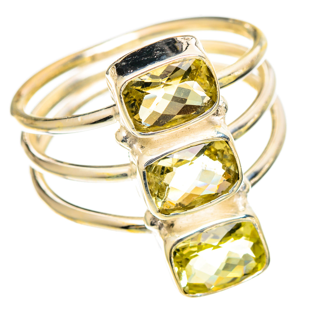 Citrine Rings handcrafted by Ana Silver Co - RING110011 - Photo 2