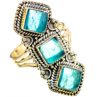 Apatite Rings handcrafted by Ana Silver Co - RING110020 - Photo 2