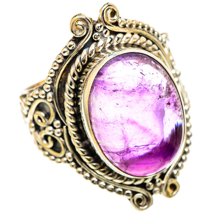 Amethyst Rings handcrafted by Ana Silver Co - RING110035 - Photo 2