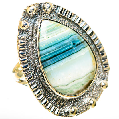 Ocean Jasper Rings handcrafted by Ana Silver Co - RING110058 - Photo 2