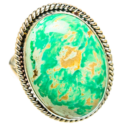 Variscite Rings handcrafted by Ana Silver Co - RING110059 - Photo 2