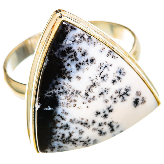 Dendritic Opal Rings handcrafted by Ana Silver Co - RING110079 - Photo 2