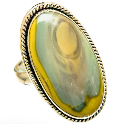Polychrome Jasper Rings handcrafted by Ana Silver Co - RING110083 - Photo 2